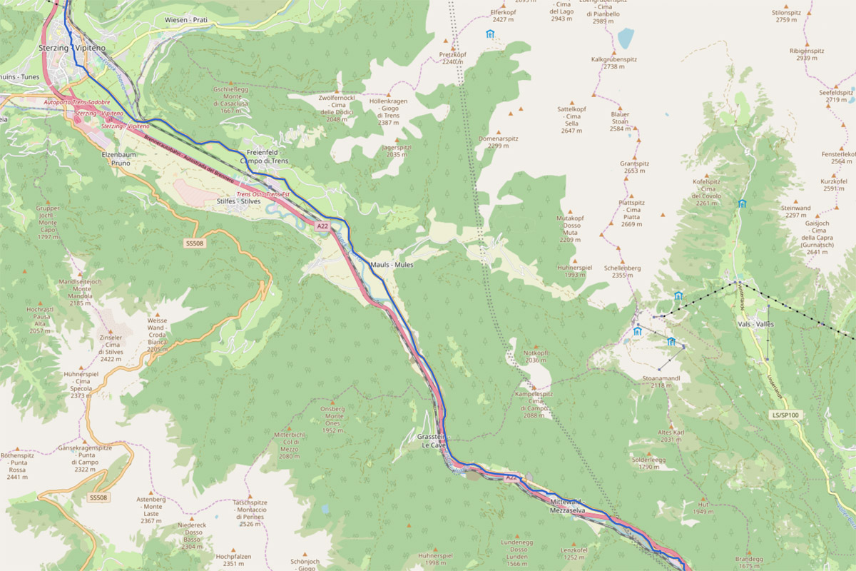 Von Sterzing nach Brixen I