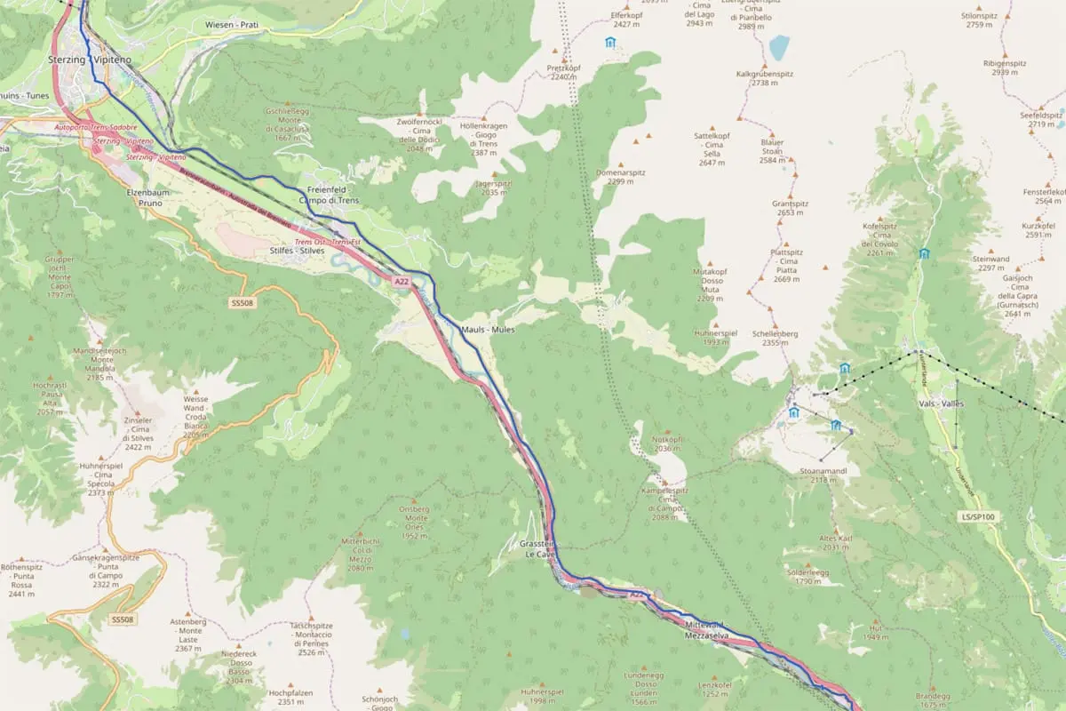 Von Sterzing nach Brixen I