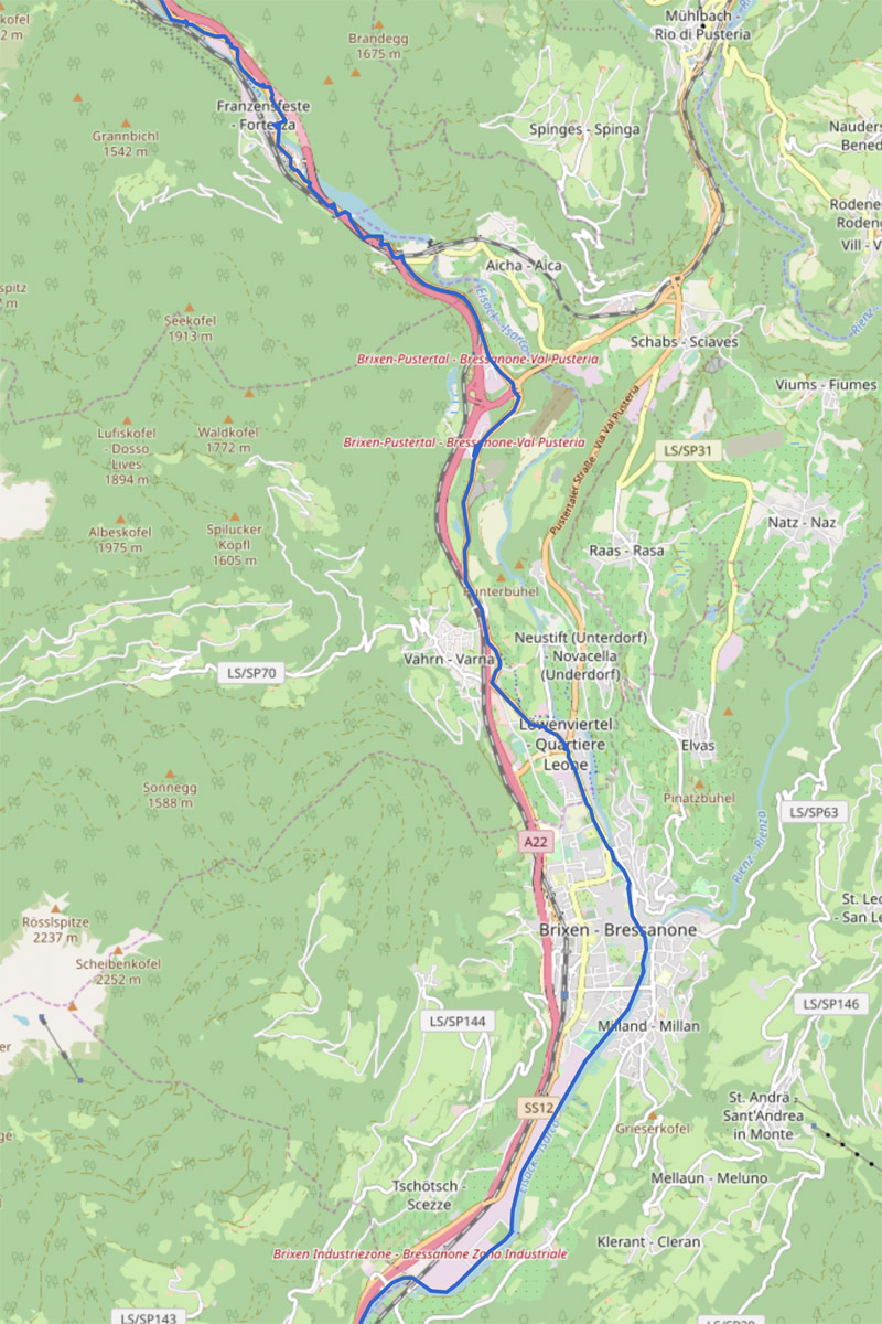 Von Sterzing nach Brixen II