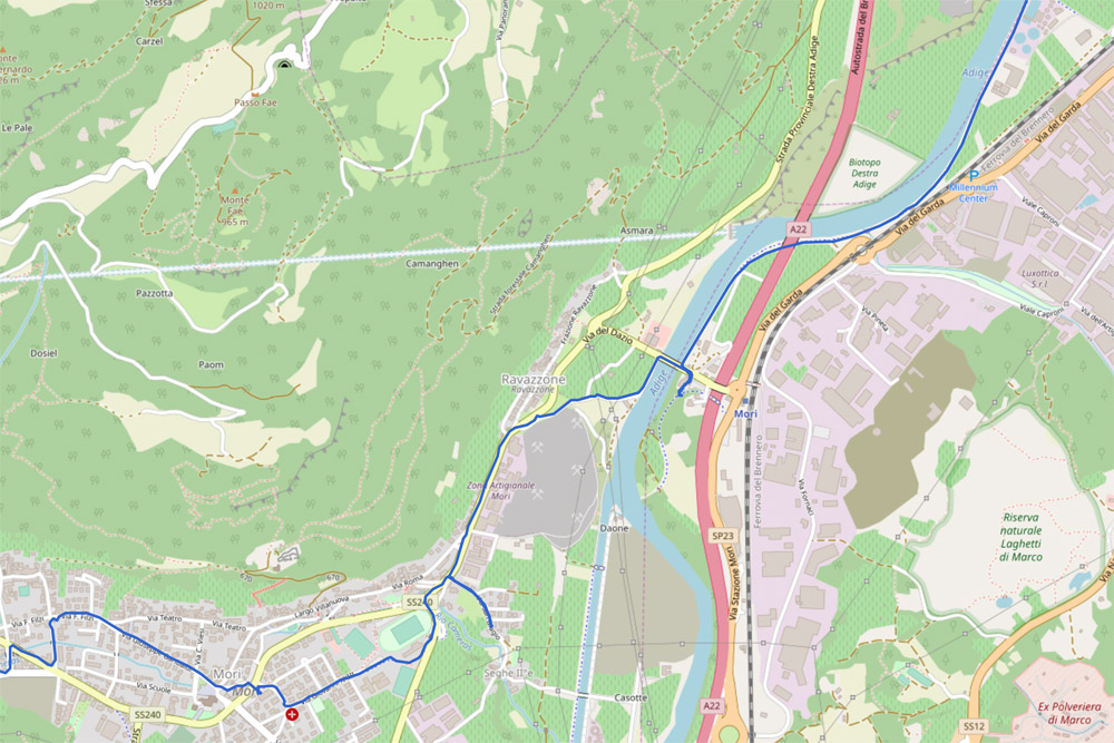 In Mori gut aufpassen und der geplanten Route folgen