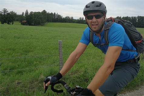 Theo kurz vor Bad Tölz