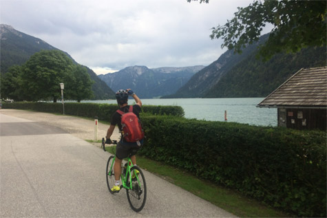 Radweg am Achensee